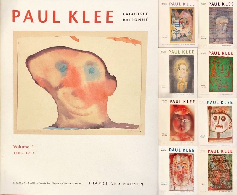 画像1: パウル・クレー　カタログ・レゾネ1-9　/   Paul Klee: Catalogue Raisonne　Volume1-9　全9冊揃 (1)