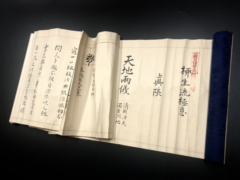 画像1: 柳生流剣術極意巻 (1)